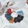 Бирка пришивная “HandMade” 3×2 см натуральная кожа