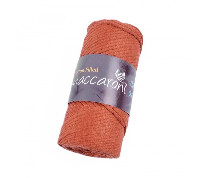 Трикотажний бавовняний шнур Cotton Filled 3 мм, колір Теракотовий
