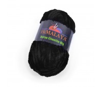 Пряжа велюрова Himalaya Dolphin Big колір Чорний Пряжа велюрова Himalaya Dolphin Big колір Чорний