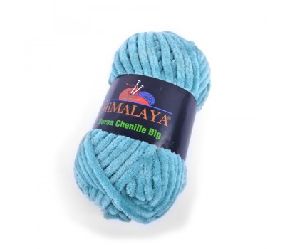 Пряжа велюрова Himalaya Dolphin Big колір Аквамарин