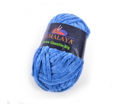 Пряжа велюрова Himalaya Dolphin Big колір Синій