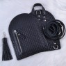 Комплект з натуральної шкіри для рюкзака "Zip"