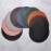 Дно з натуральної шкіри для сумки кругле з отворами 20см.