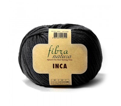 Пряжа Fibranatura Inca колір Чорний 43037