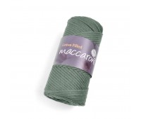 Трикотажний бавовняний шнур Cotton Filled 3 мм, колір Хакі