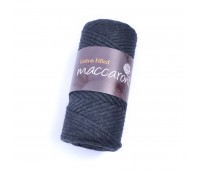 Трикотажний бавовняний шнур Cotton Filled 3 мм, колір Синій Меланж