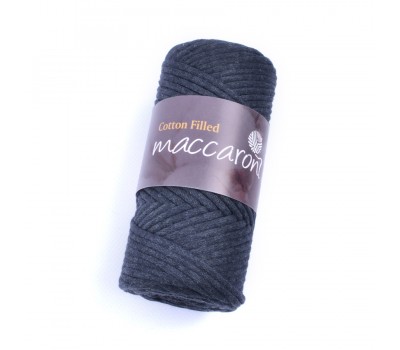 Трикотажний бавовняний шнур Cotton Filled 3 мм, колір Синій Меланж