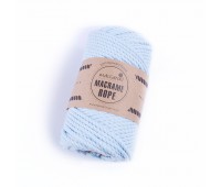 Еко шнур Macrame Rope 4 мм Небесно-блакитний Еко шнур Macrame Rope 4 мм Небесно-блакитний