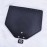 Трикутний клапан з натуральної шкіри на магнітній кнопці 20х18 см